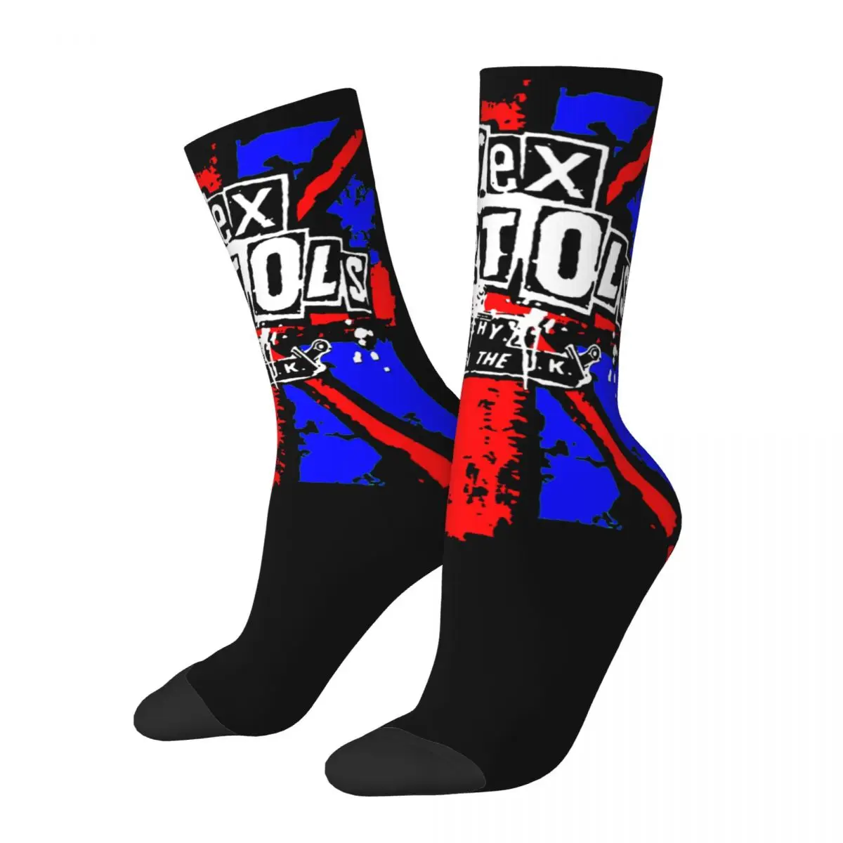 New Unisex Socks Sex Pistols Rock Band Merch Soft Sport Socks All Seasons Best Gift Idea