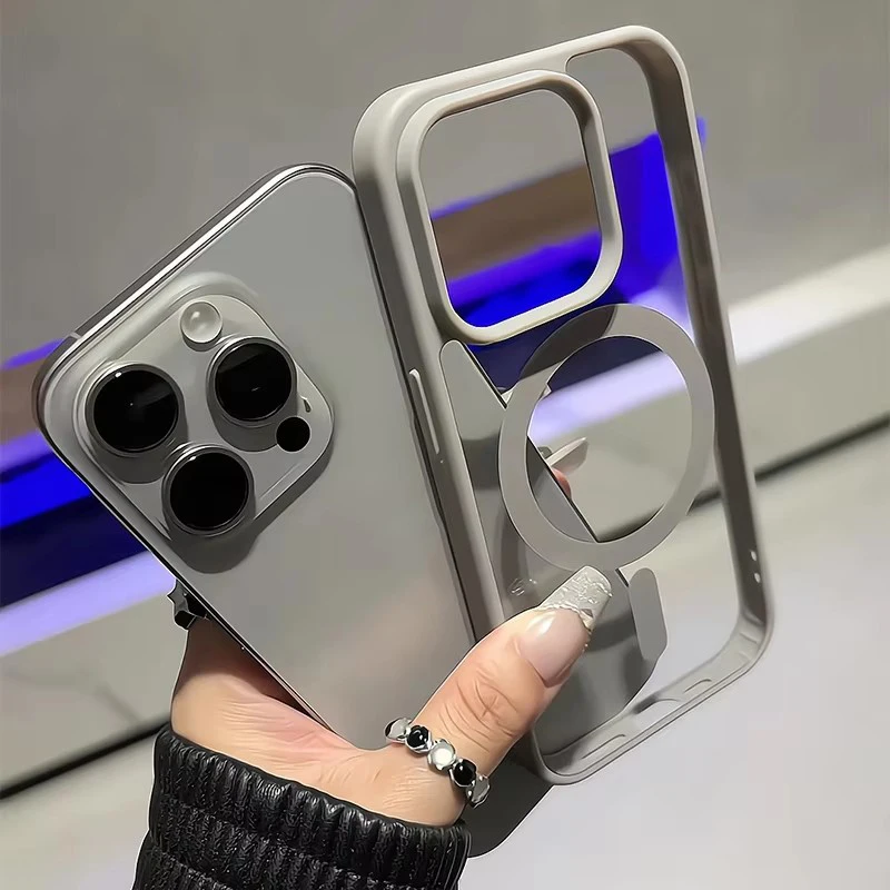 磁性防震钛 iPhone 手机壳