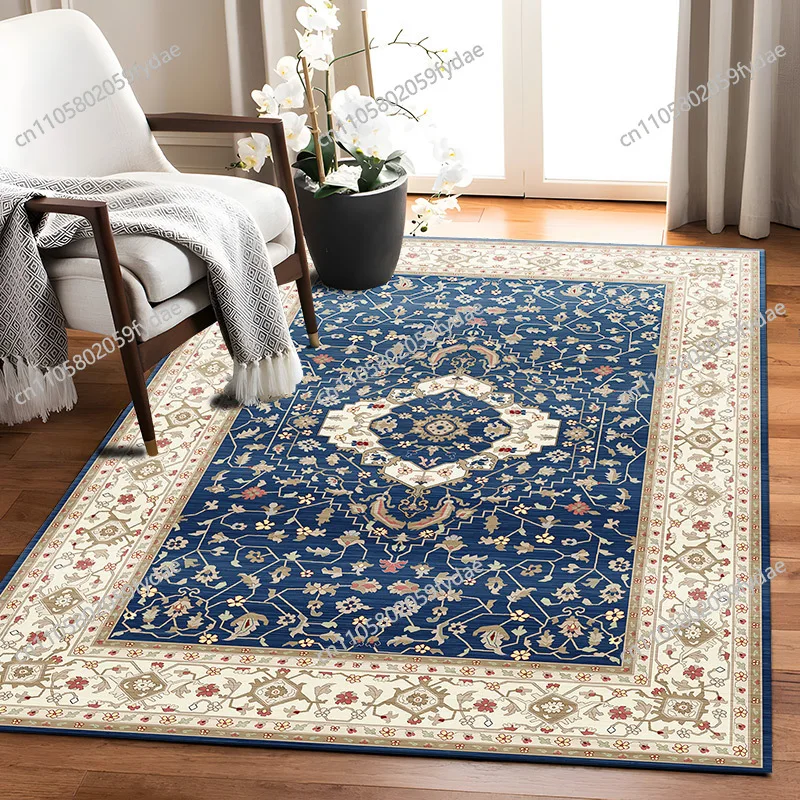 Famous Bohemian Sofa Coffee Table Blanket Thickened Vintage Persian Turkish Bedroom Side Carpet
