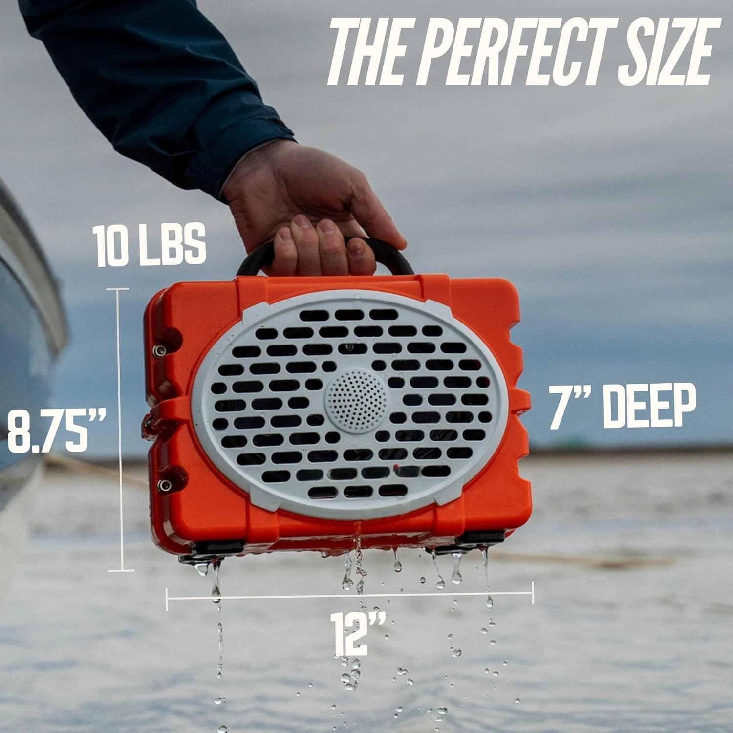 Gen 2: Loud! Outdoor Portable Bluetooth 5.0 Speaker | Rugged, IP67, Waterproof, Impact Resistant & Dustproof