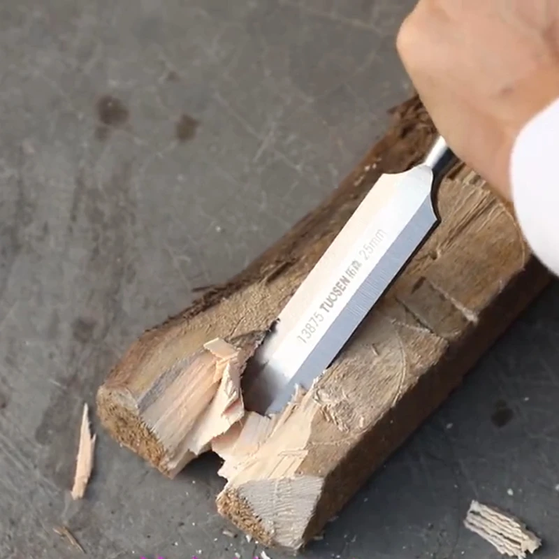 1 قطعة 10-25 مللي متر الخشب إزميل الشق أداة الصلب إزميل مسطح لأداة نحت الخشب الأجهزة