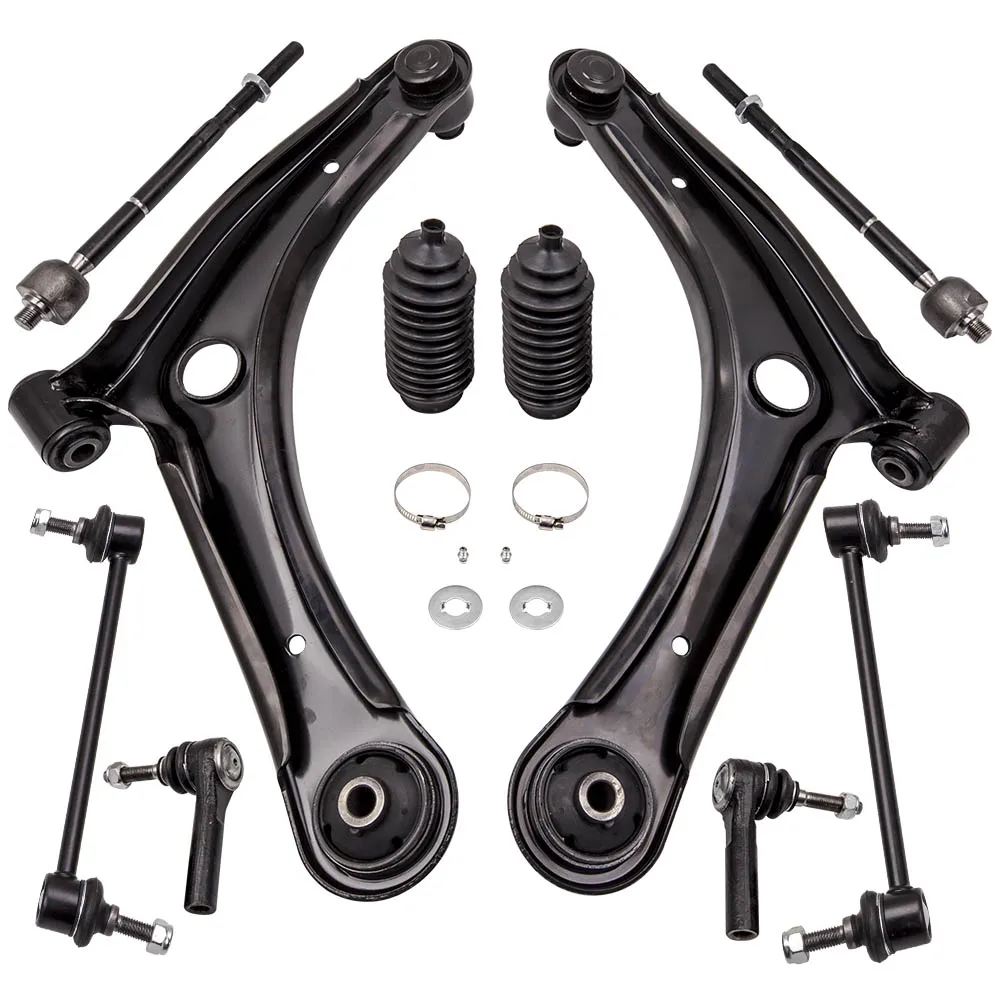 Front Lower Control Arm Sway Bar Tie Rods For Jeep Patriot Compass 2007-2017 Dodge Caliber