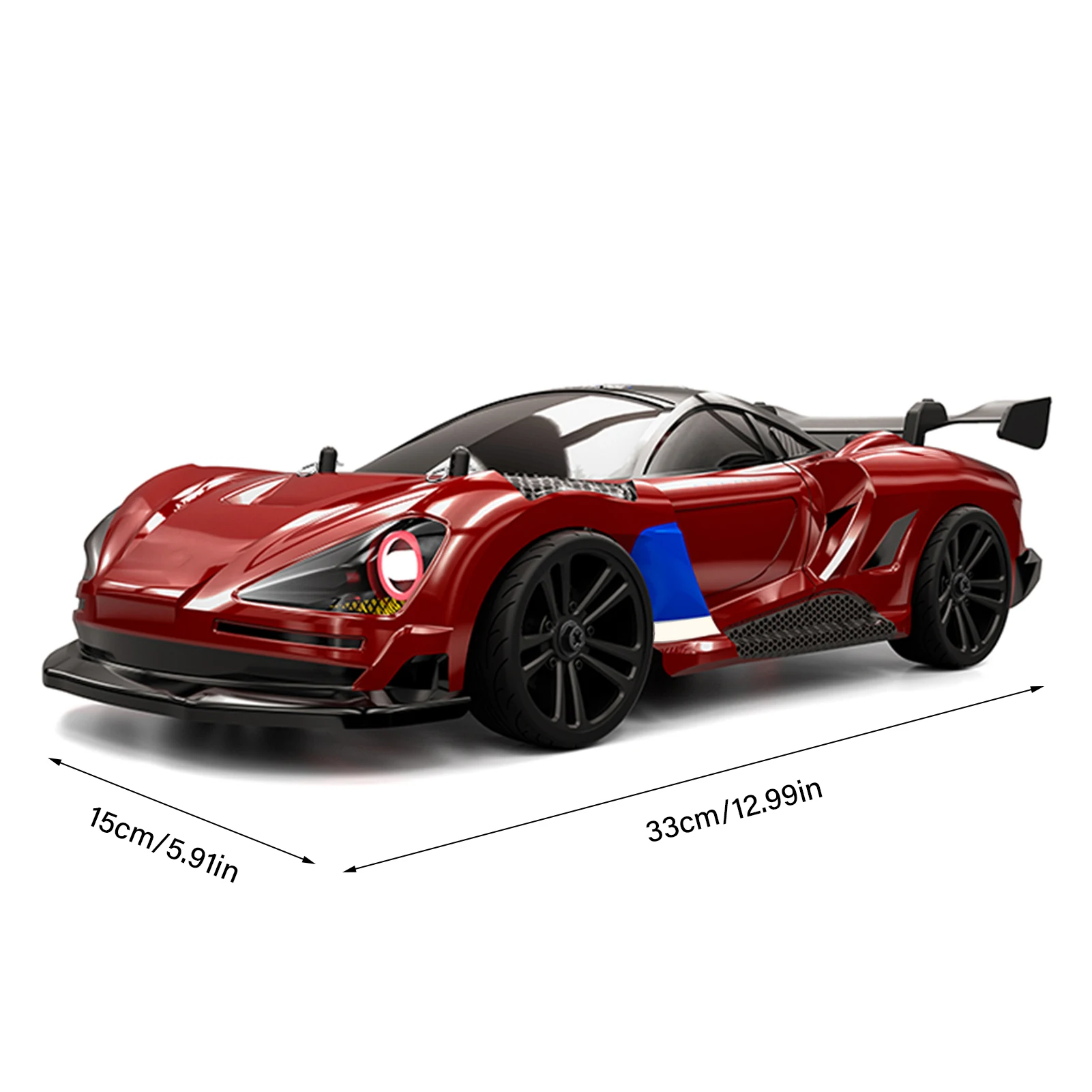 

High Speed RC Car RC Drift Car 1/16 RC Car 2.4GHz 4WD 35km/h RC Race Car High Speed Kids Gift RTR for Kids Boys Girls