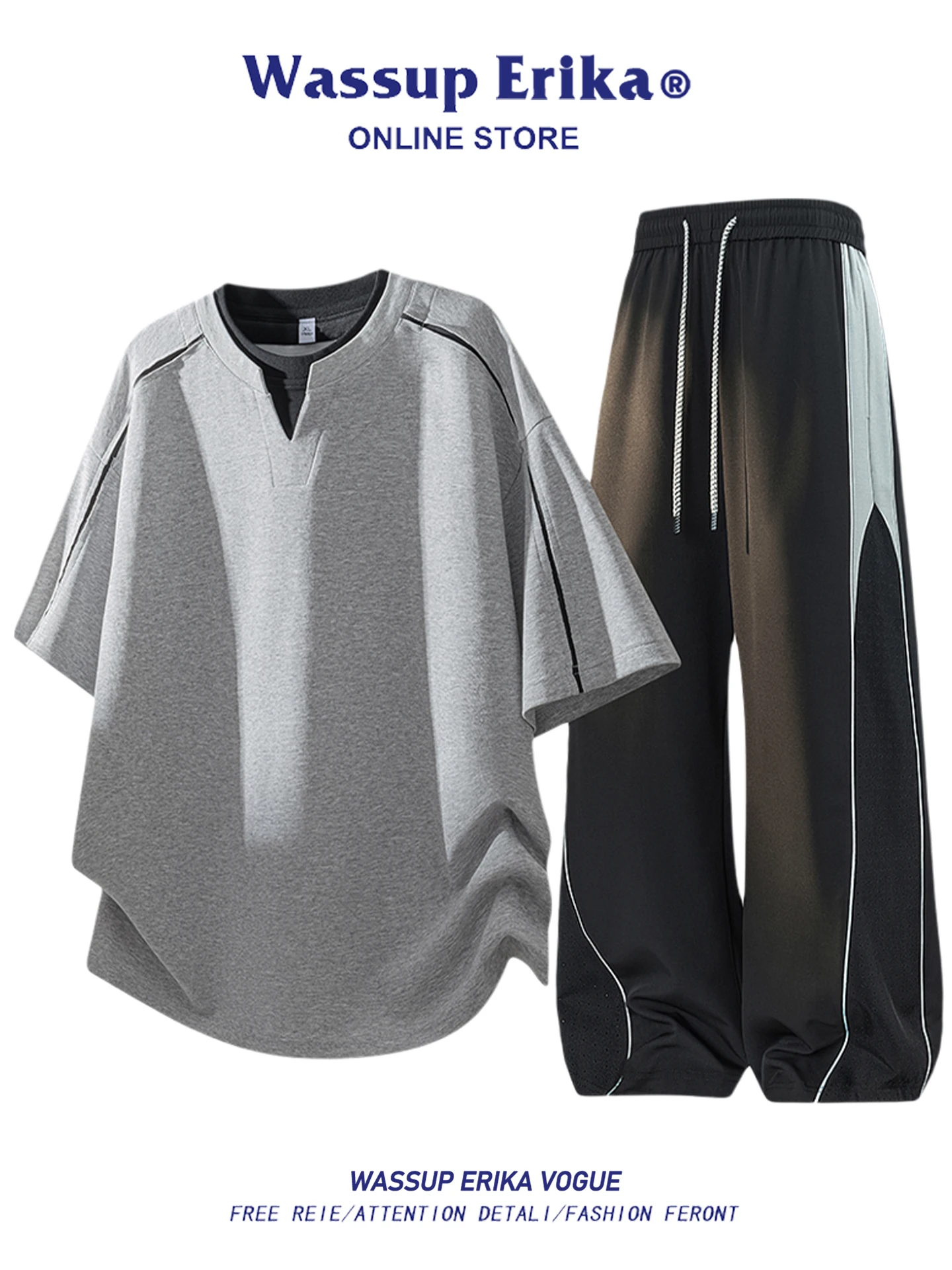 ensemble-decontracte-deux-pieces-pour-homme-wassup-erika-en-soie-glacee-a-manches-courtes-–-confortable-respirant-polyester-et-coton-ideal-pour-l'ete