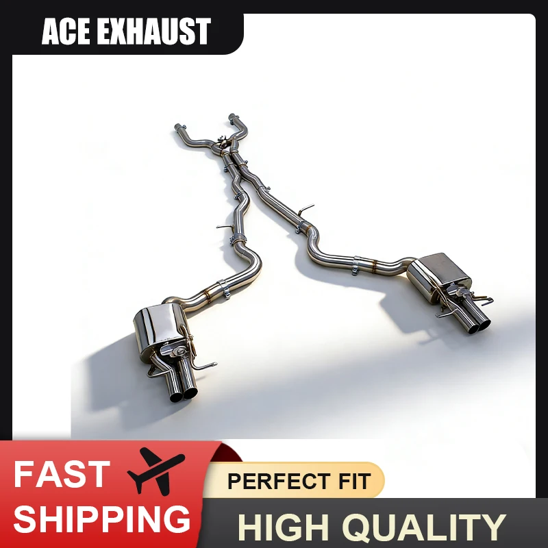 ACE for Mercedes-Benz E63 E63S AMG W213 Performance Valvetronic Exhaust Catback Stainless Steel Exhaust Pipe with Valve Muffler