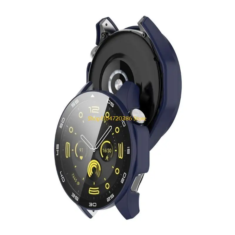 K0EA Smartwatch Case Cover Shockproof Screen Protector Bumper for Watch GT4 46mm