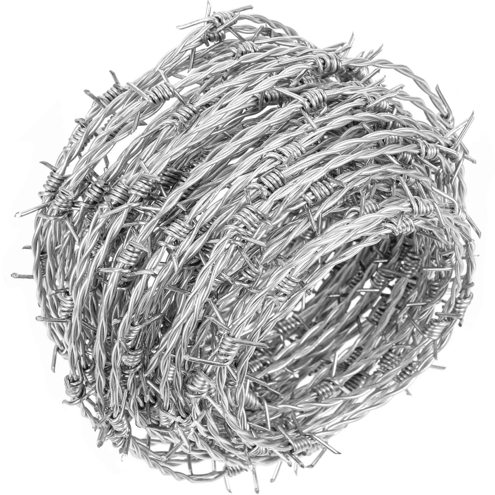 

Barbed Wire For About 500 Meters Garden Wire Fence Steel Wire Net Yard Park Netting Barbed Wire For Meters Garden Netting