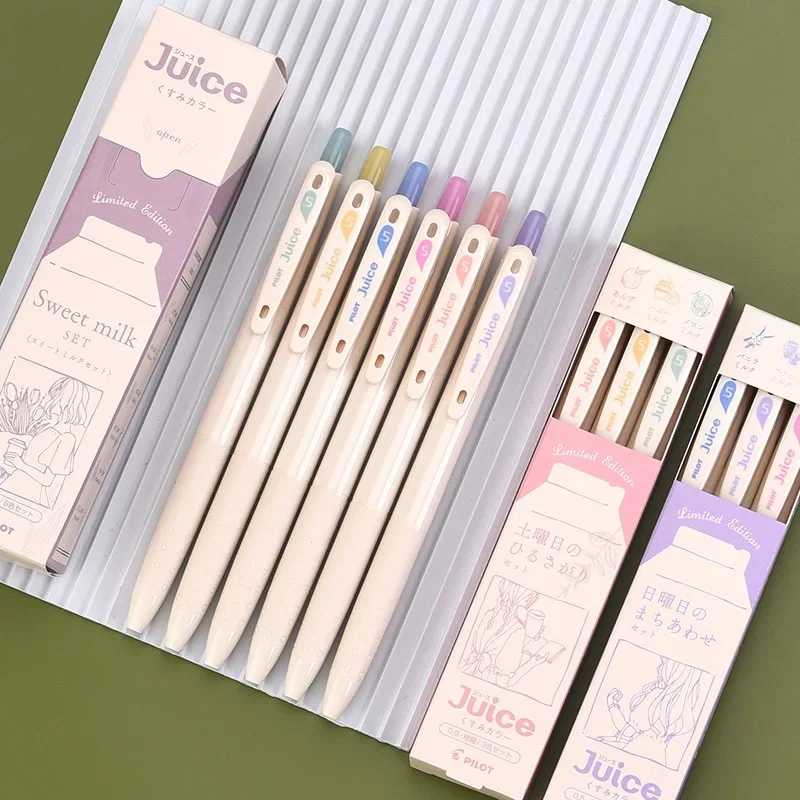 Nouveau stylo à jus de couleur de lait pilote 10e anniversaire édition limitée stylo Gel rétractable 0.5mm journal gribouillage peinture dessin