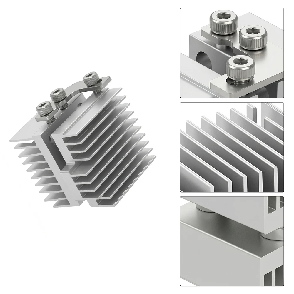Radiator Flashforge AD5X, całkowicie metalowy cooler i aluminiowy blok chłodzący do drukarki 3D AD5X, akcesoria. — zdjęcie produktu 2