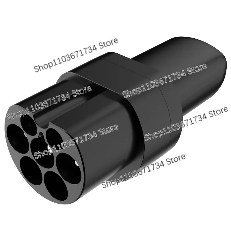 

Type 2 To Tesla Adapter DC/AC Type2 Tesla Adaptor EV Charger IEC62196 Socket For Tesla Model S/X/3 Adapter Convertor AC 250V/60A