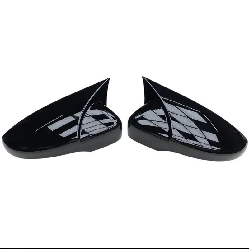 Mirror Cover Bat Mirror Cover For Volkswagen Scirocco Mirror Cover Piano Black 2 pcs Left-Right 2008-2017