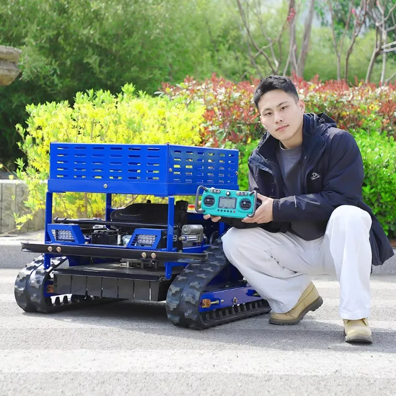 800MM RC Lawn Mower Powered zero Turn Lawn Mower Remote Control Professional