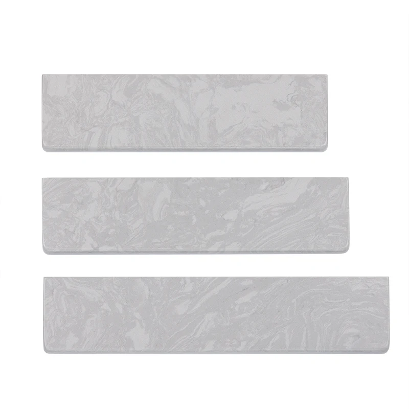 Descanso de mão de quartzo tamanho personalizado almofada de pulso conforto e antiderrapante descanso de palma criativo personalizado para design de teclado mecânico