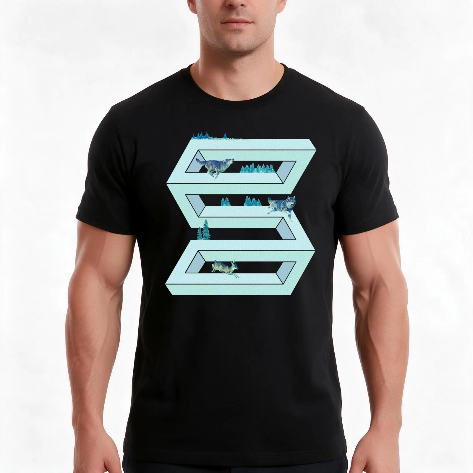 The Impossible Pursuit T-Shirt, Summer Casual Cotton Tee, Oversized Streetwear Tops, Vintage Graphic Print, Unisex Men Women