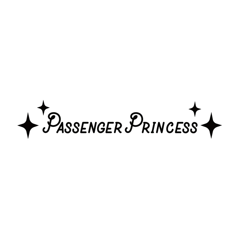 1PC Auto Interior Accessories Creative Passenger Princess Mirror Car Decal Cute Car Vinyl Funny Art Sticker Decals Decoration