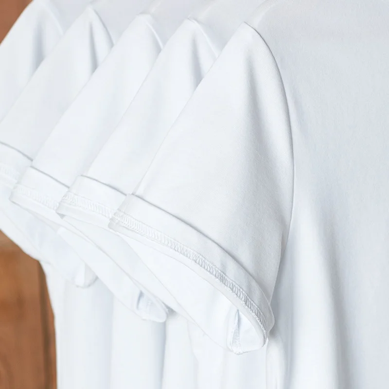 New Plain T-shirt Men 100% Cotton 240g Heavyweight High Quality Basic Solid Color Loose Women Tshirts Oversize Eurocode Tops Tee