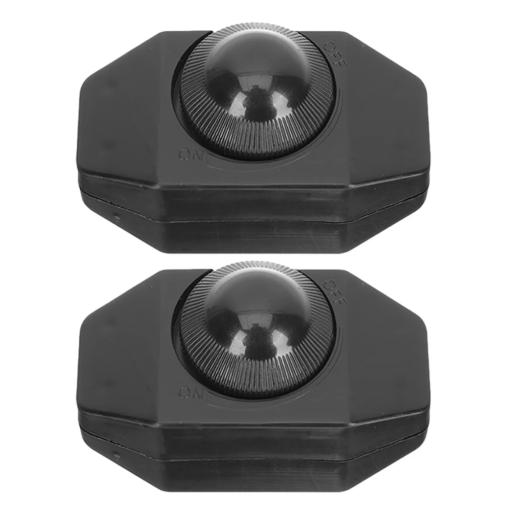 

2 pcs Rotary Dimmer Switch Lamp Brightness Control Knob Replacement Parts For Desk Table Led Lights Cord Switch Repair Kit