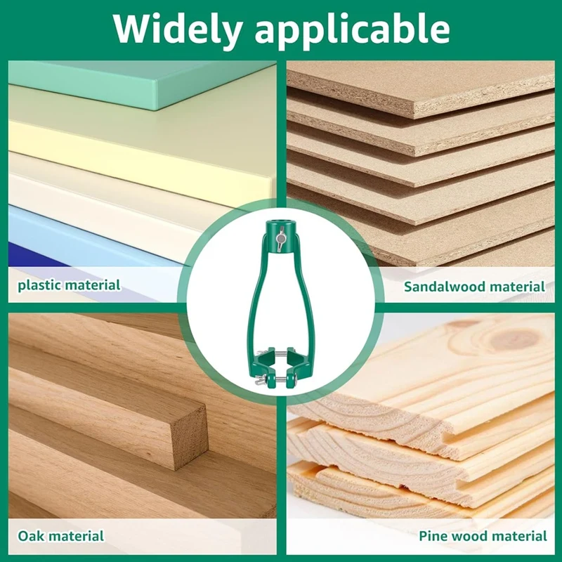 A23T Square Hole Drill Bit Adapter, High Manganese Steel Mortising Attachment for Drill for Press & Hand Drill, Woodworking Tool