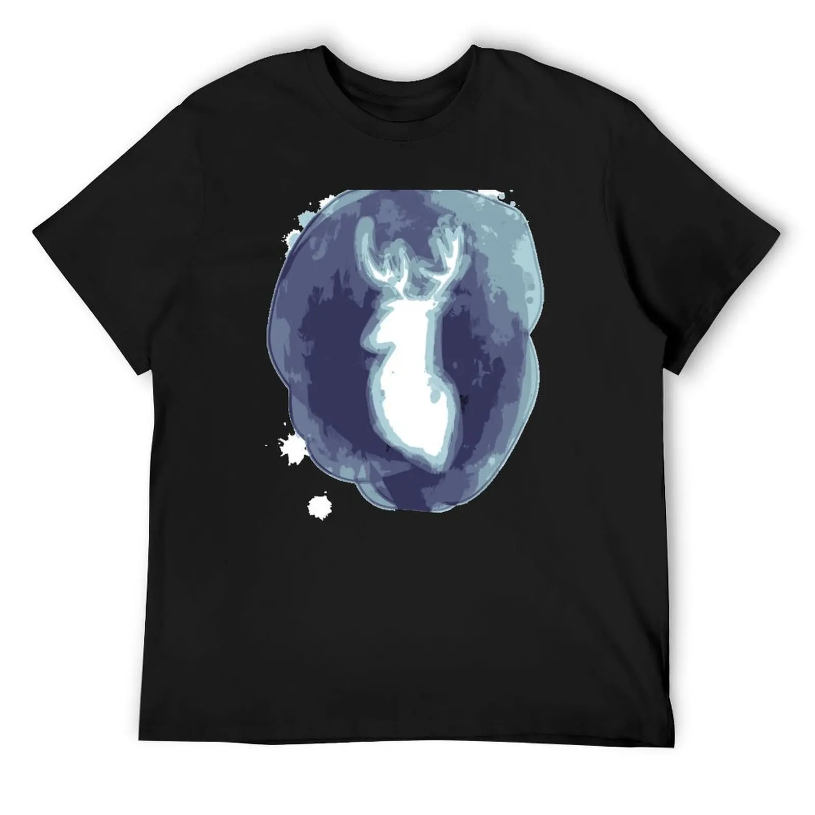 

Expecto Patronum! Minimalist Deer Patronus Art by Eyesasdaggers T-Shirt custom shirt fashion shirts mens t shirt graphic