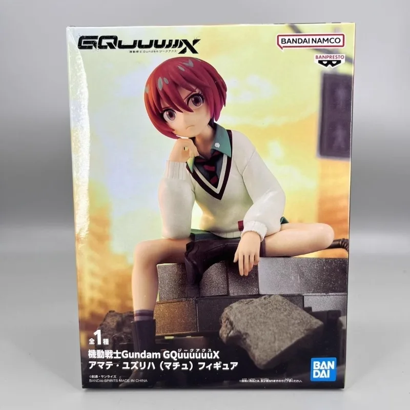 In Magazzino Bandai Mobile Suit Gundam GQuuuuuuX Yuzuriha Amate Figura BANPRESTO Anime Figura Action Modello Giocattoli Da Collezione Regalo