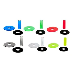 Original  Colorful Sanwa JLF-CD Shaft Matching Dustwasher Set Protect your Sanwa JLF-TP-8YT Joystick Shaft and Dust Cover Set