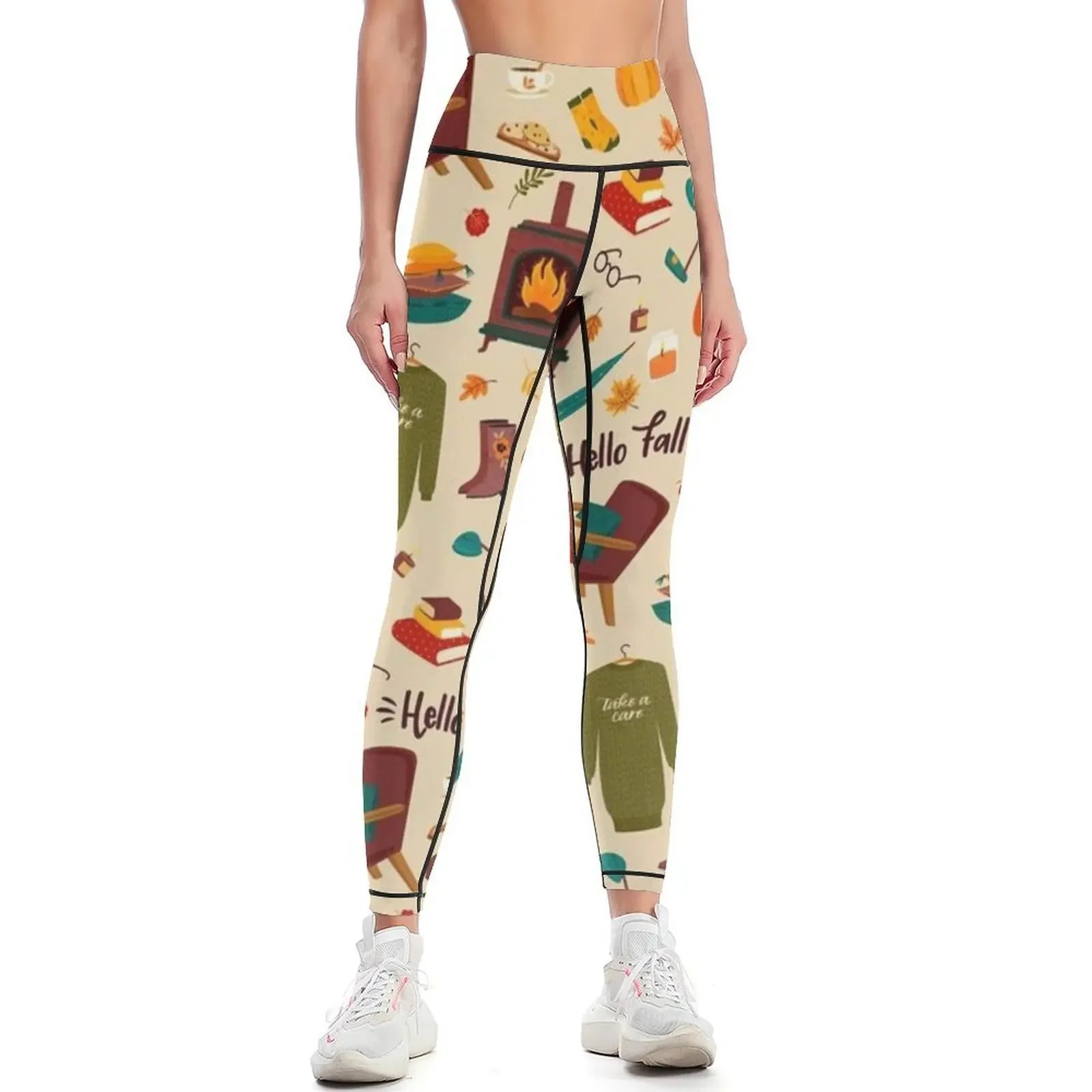 

Autumn Nights Leggings sports for jogging pants for physical Sweatpants Womens Leggings