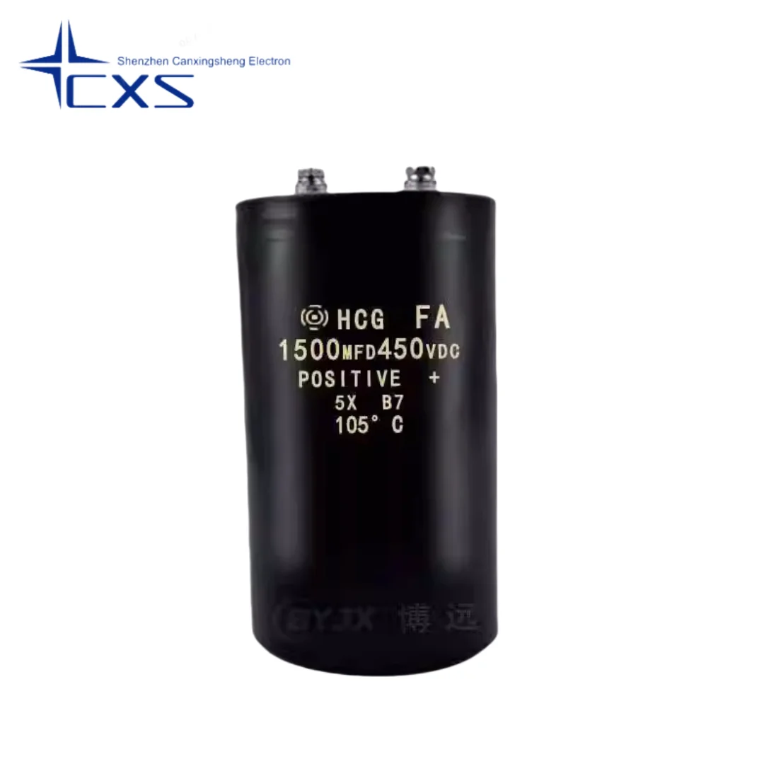 450V1500UF Hitachi bolt capacitor 1500MFD/450VDC size 50*95/105 65*95/105