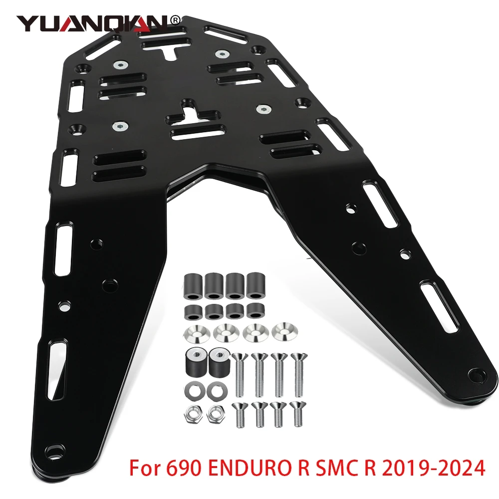 

Для 690 Enduro R SMC R 2019-2023 2022 2021 2020 мотоциклетный алюминиевый задний багажник грузовой багажник 690ENDURO R 690SMC R 2008-2018
