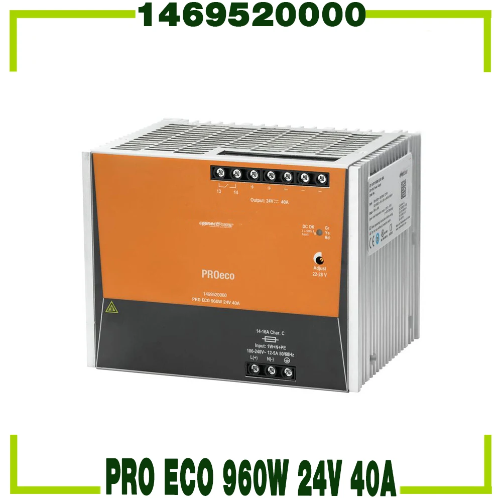 For Weidmuller Switching Power Supply PRO ECO 960W 24V 40A 1469520000