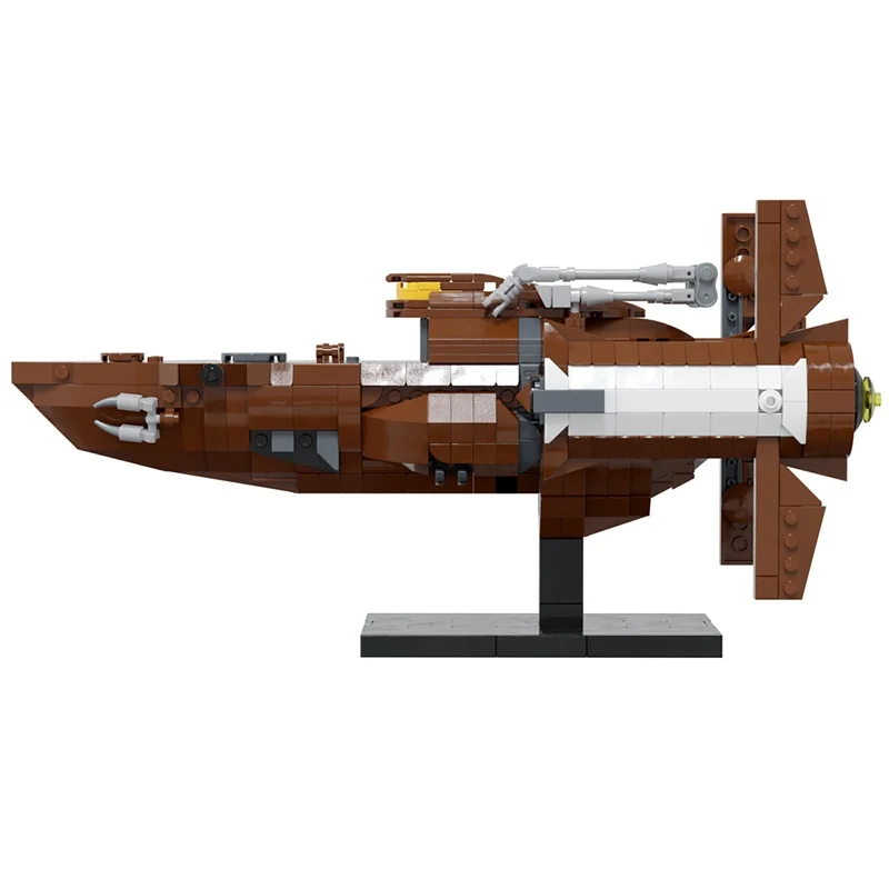 971 pz MOC Il Bebop Spazio Modello Building Blocks Architettura Assemblare Idea FAI DA TE Regali Di Natale Giocattoli Educativi Mattoni Per Bambini