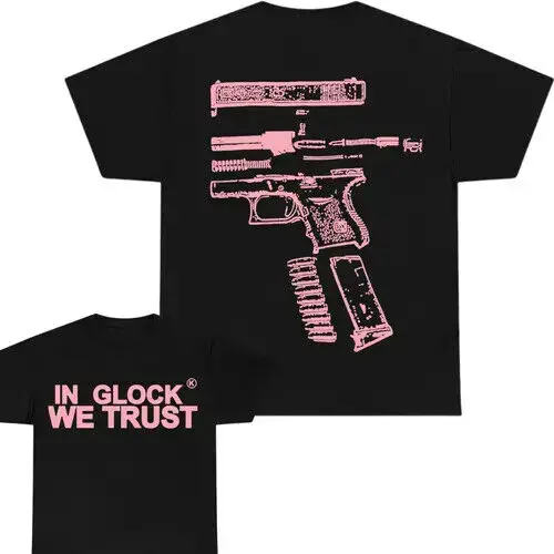 IN WE TRUST 2 side T-shirt,Design Color Light Pink, T-shirt For Men, GIft