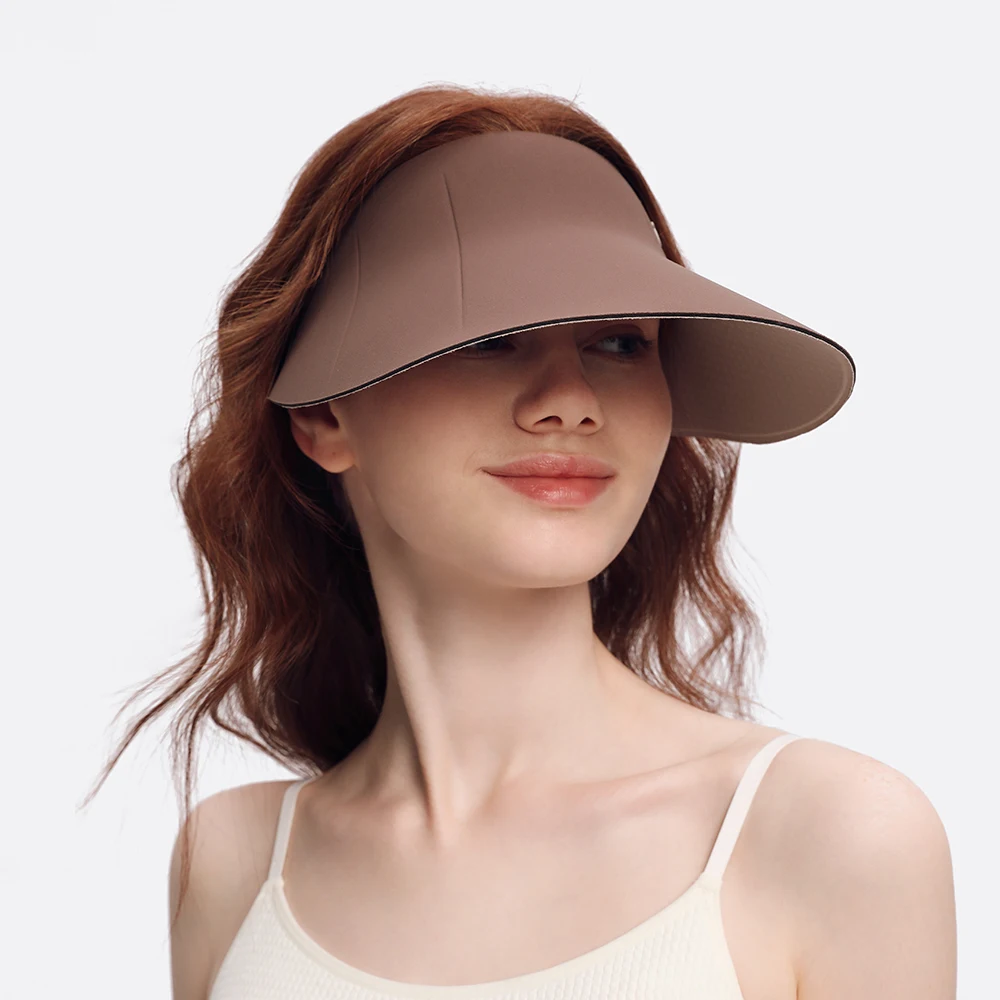 OhSunny Sun Visor 2024 New Portable Soft Breathable UV Protection Cap Unisex Fashion Double Sided Wearing Sunhats for Outdoors