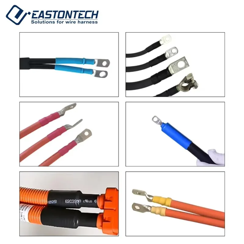 Electric Heat Shrinking Machine 450-900pcs/hour Productivity Cable Manufacturing Equipment EW-1935-1