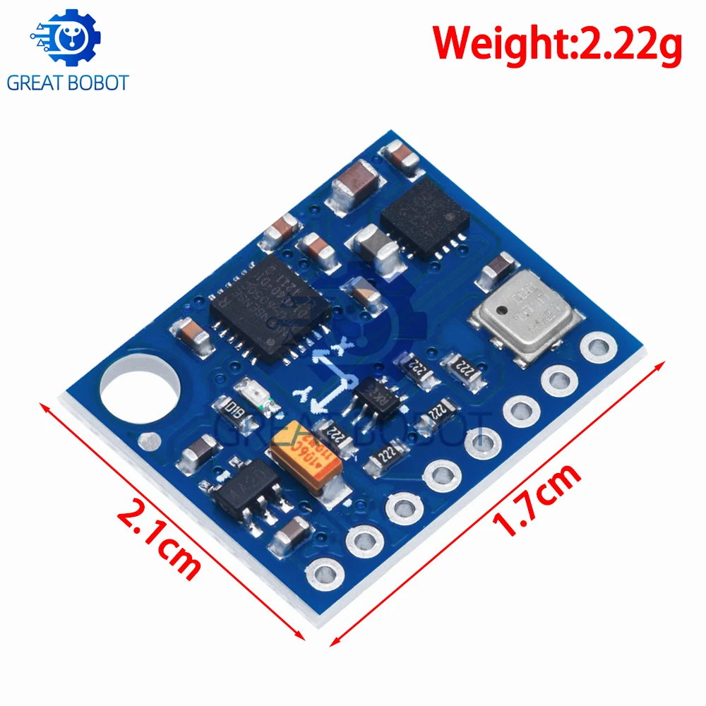 BX GY-87 10DOF Module MPU6050 HMC5883L BMP180 GY87 Sensor Module GY87 For Arduino