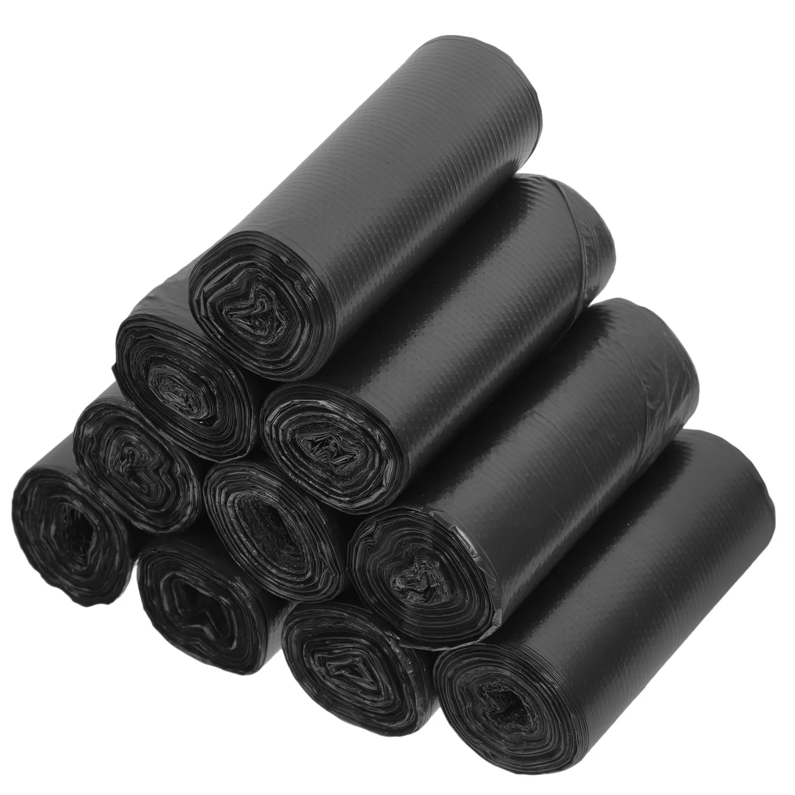10 Rolls Multi Functional Pe Trash Bags Easy Carry Small Garbage Bags for Desktop Car Hotel Office Creative Rubbish Bag