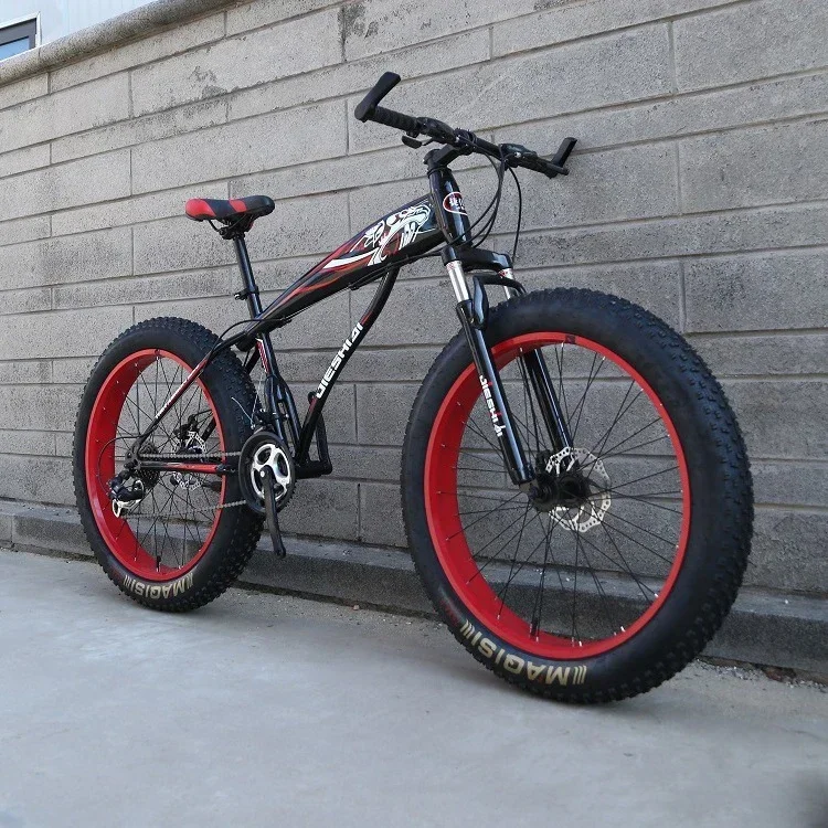 Freio a disco duplo B Fat Tire para bicicleta adulta barata de 26 polegadas, neve, praia