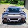Aston Martin Vantage V12 2018 2019 2020 2021 2022 2023 리얼 드라이 탄소 섬유 테일 윙 스포일러 키트 5