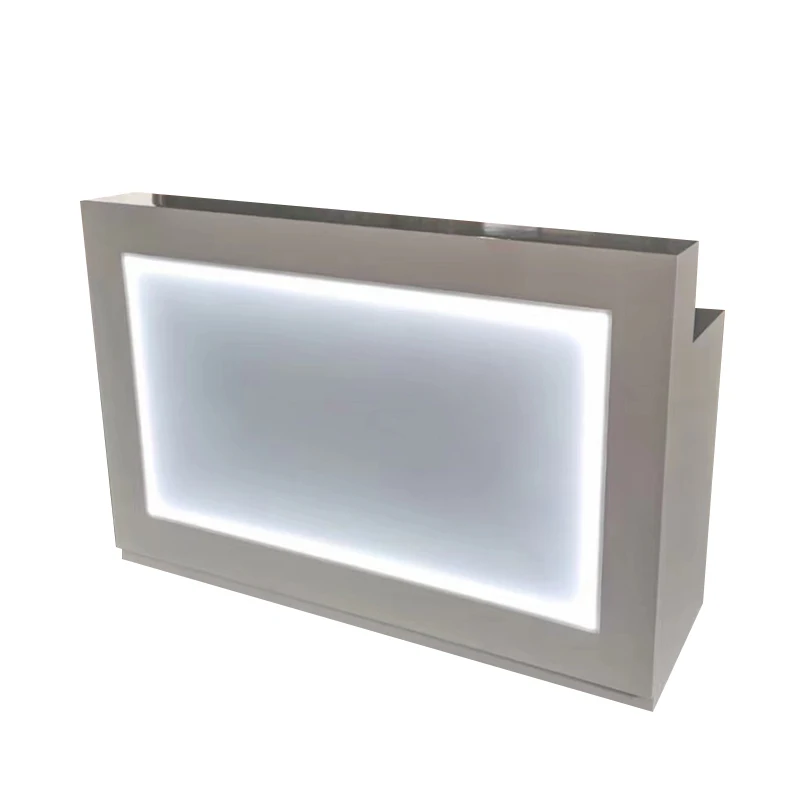 

Современная глянцевая LED-стойка ресепшн 2022 года с гарантией 10 лет