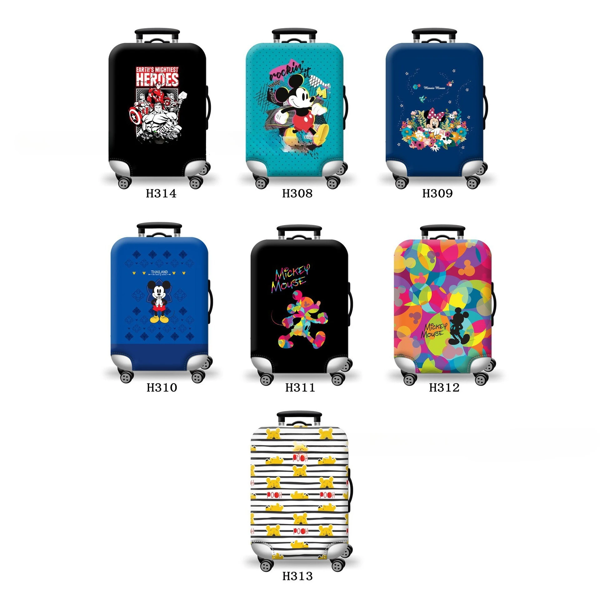 

Утолщенный эластичный защитный чехол для чемодана, пылезащитный чехол для чемодана, кожаный чехол на тележке, популярный чехол для чехла AliExpress.