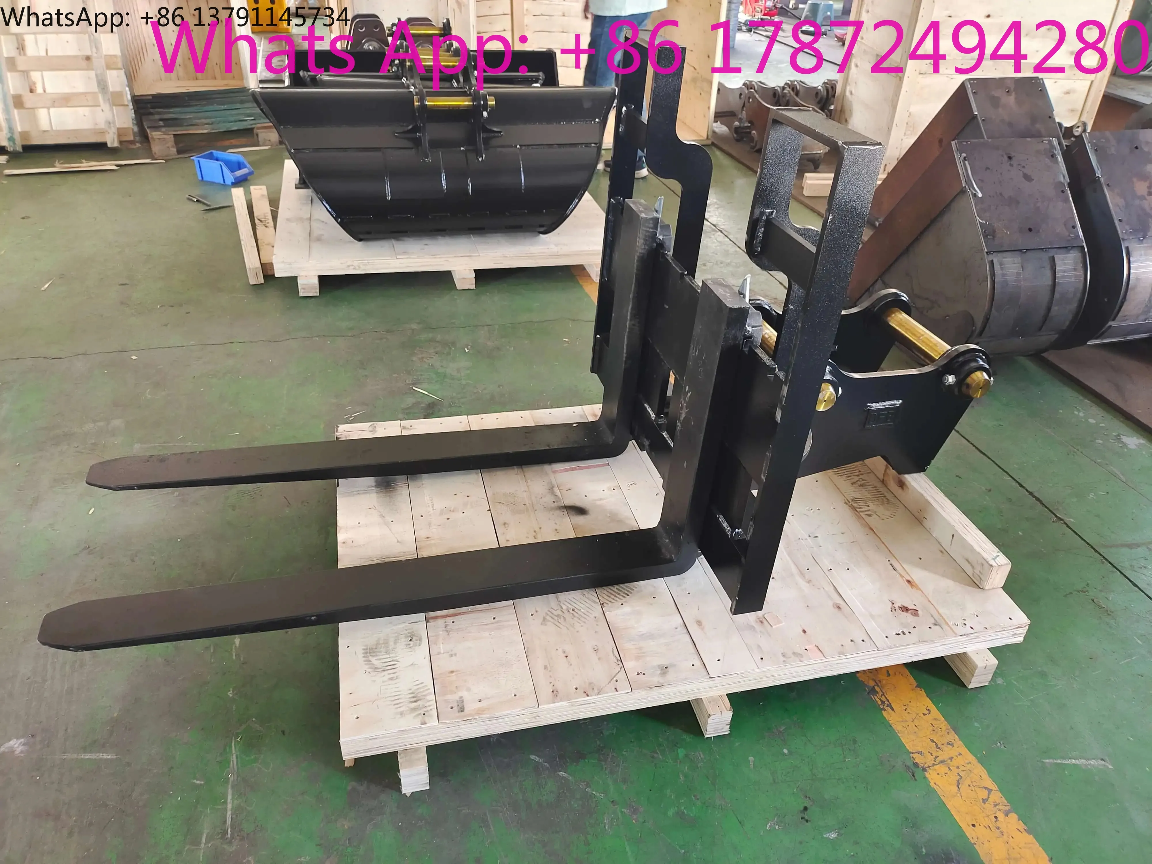 Excavator Pallet Forks  Suit for 1 Ton-40 Ton Excavator