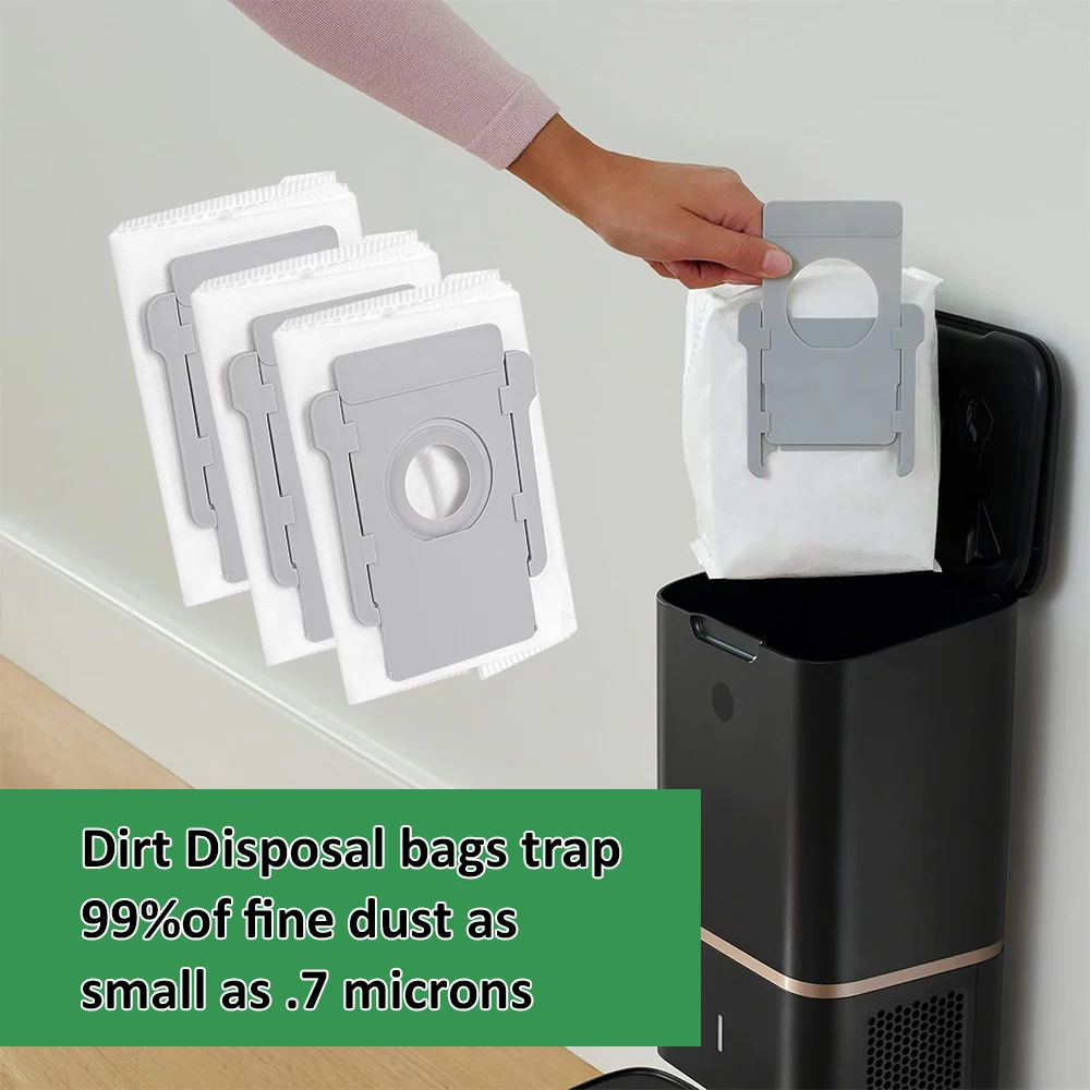 ل iRobot Roomba S9(9150) S9 + S9 Plus(9550) سلسلة مكنسة كهربائية المطاط الأسطوانة فرش فلتر HEPA أكياس مكنسة فرشاة جانبية رئيسية