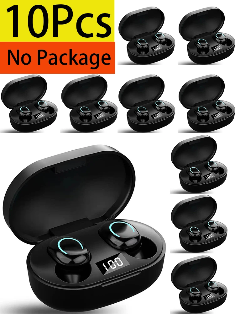 

10Pcs Tws earphones headphones x12 Sports Game earbuds Earbud & in-ear headphones BT5.2 Wireless earbuds