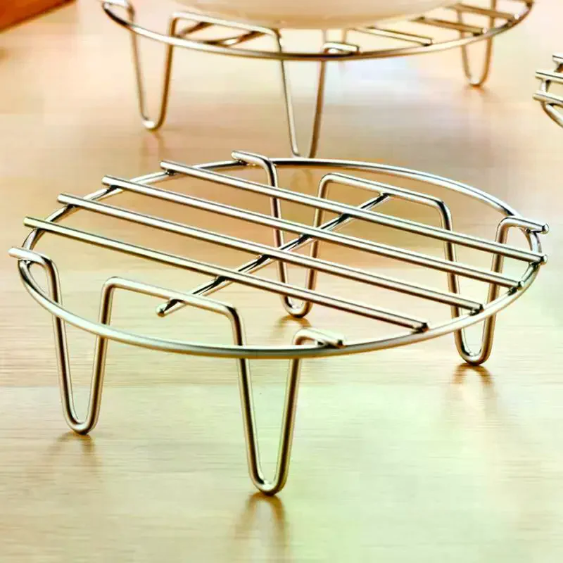 Stainless Steel Cookware Steamer Rack Cooking Baking Pot Stand Airfryer Grill Food Accessories Kitchen Steaming Racks