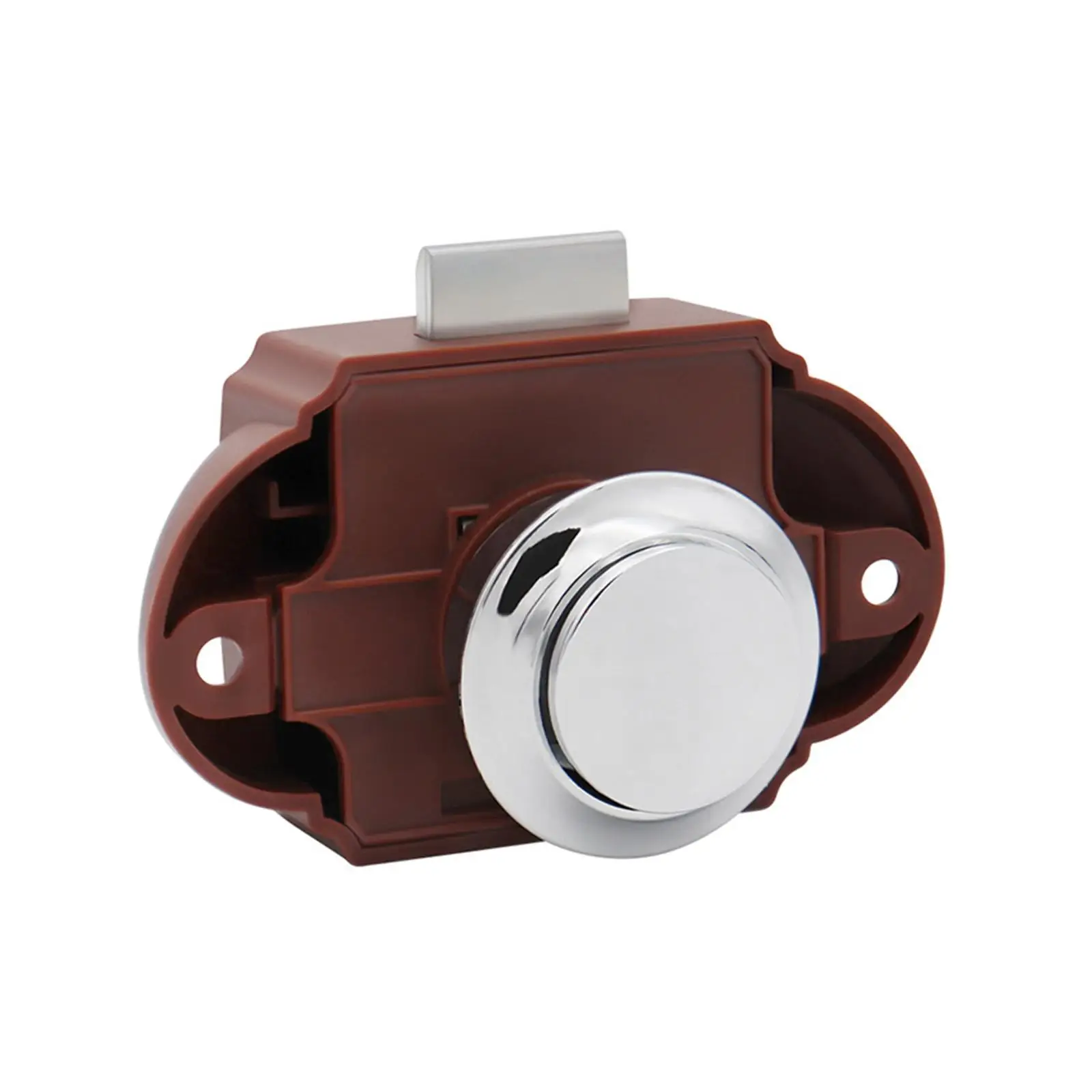 قفل درج بزر ضغط، مقبض مزلاج خزانة Rv RV، قطع غيار قفل زر ضغط السيارة RV، لقارب اليخوت RV #1