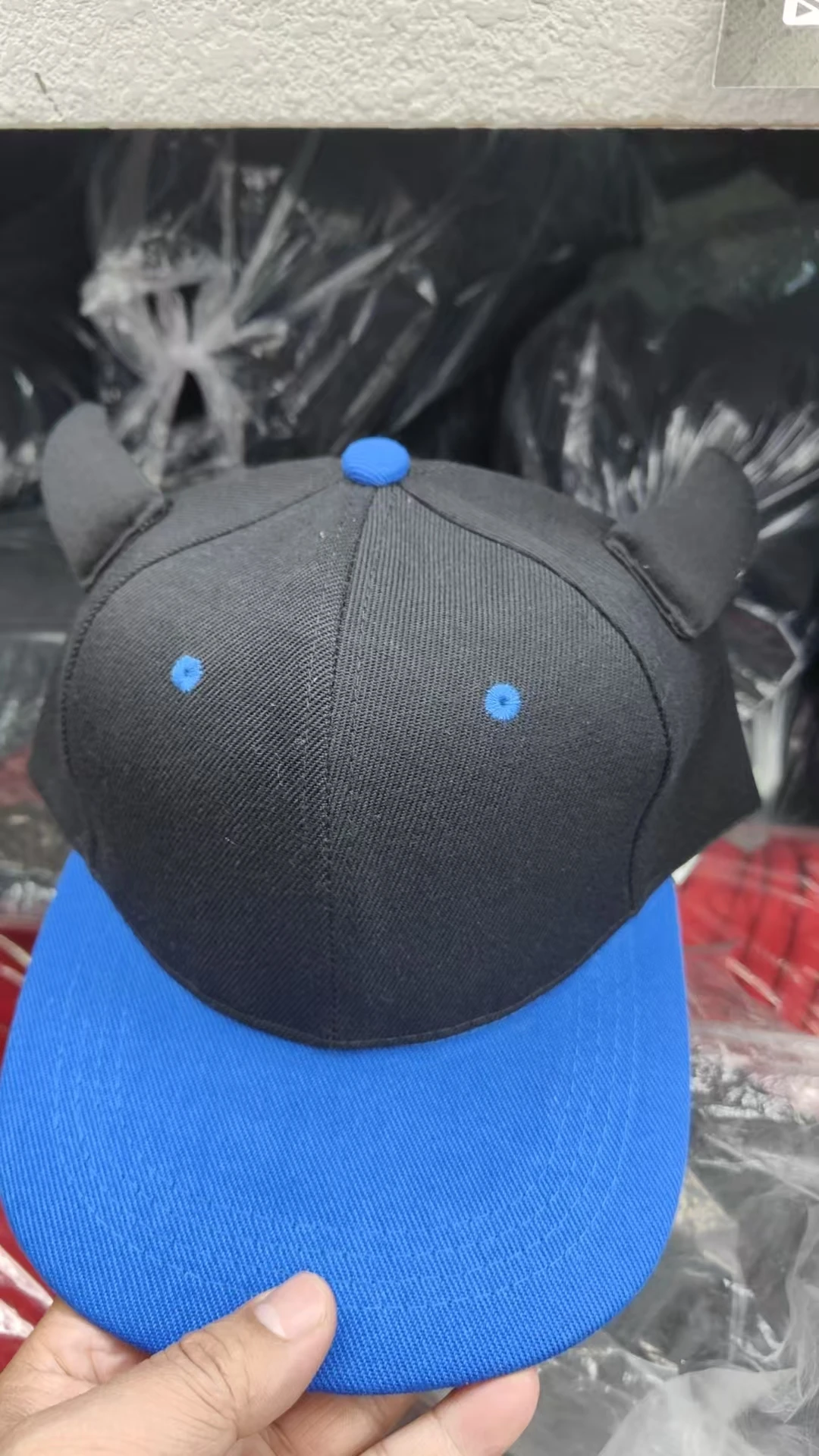 Neue Unisex Hörner Snapback Hip-Hop Hüte Frühling und Herbst Outdoor Einstellbare Casual Baseball Caps Sonnenschutz Hut – Detail 13