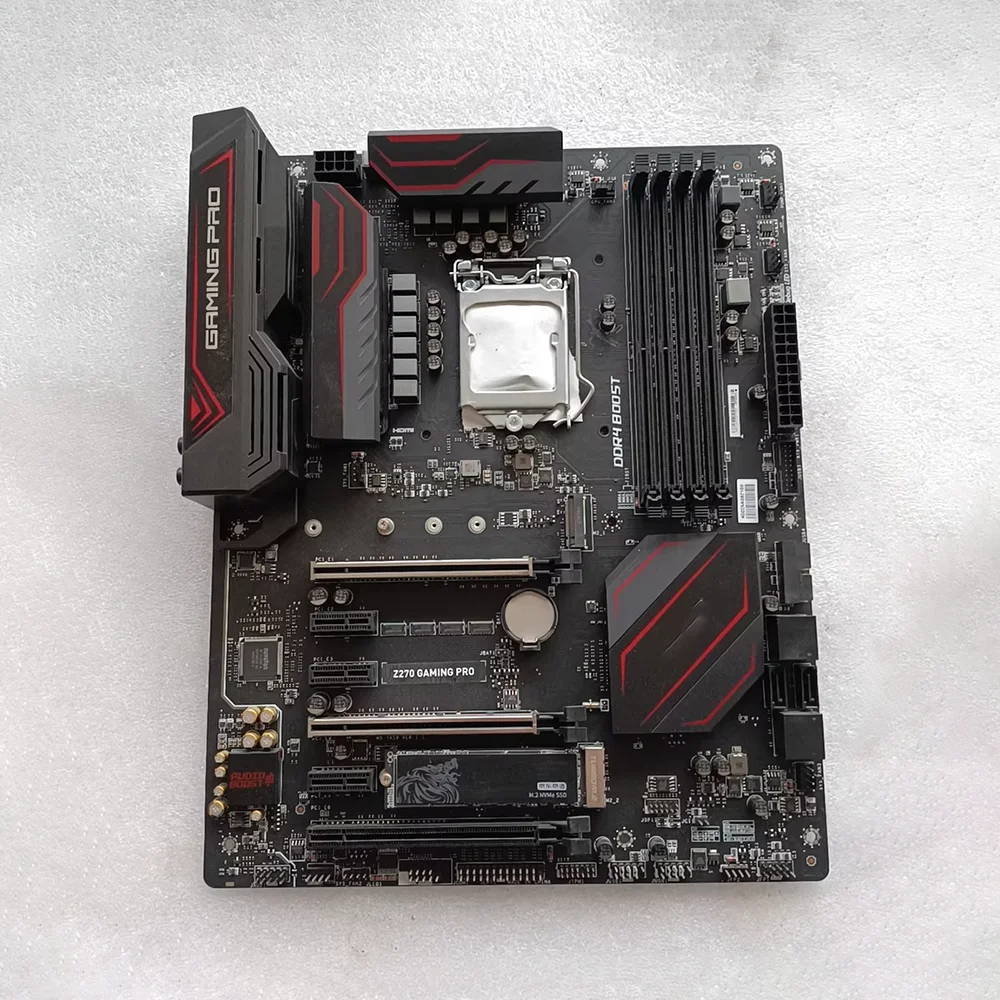

Для M-I-S Z270 GAMING PRO материнская плата LGA 1151 Z270 материнская плата