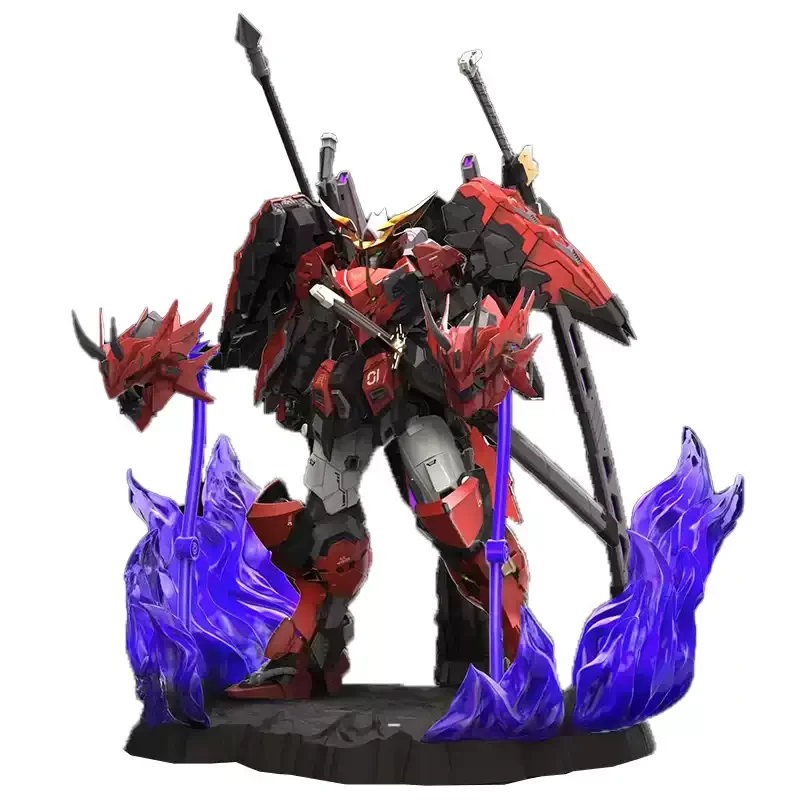 

Mingjiangzhuan 69000 Chigui Ruo Qingsheng Внутренняя сборная модель меха, готовая рамка + бонная база, логотип Mingjiangzhuan, 22 см,