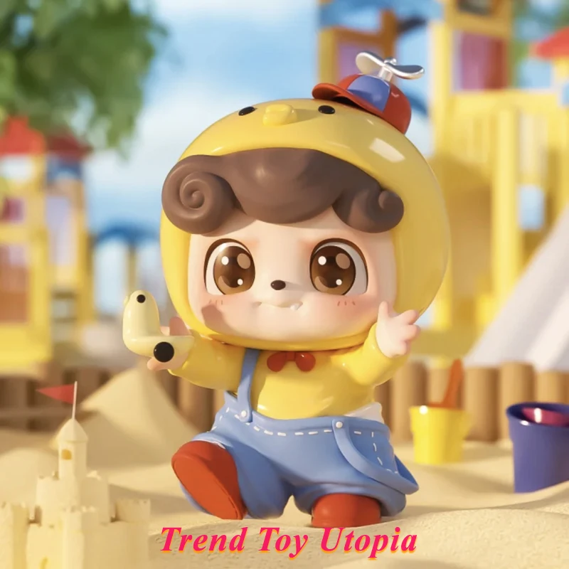 สินค้าใหม่ของแท้ Qbao Q.Kid ทําให้ปีศาจน้อยน่ารักของคุณ Series กล่องตาบอดอินเทรนด์ของเล่นตุ๊กตาเครื่องประดับสําหรับ Girls'Birthday ของขวัญ