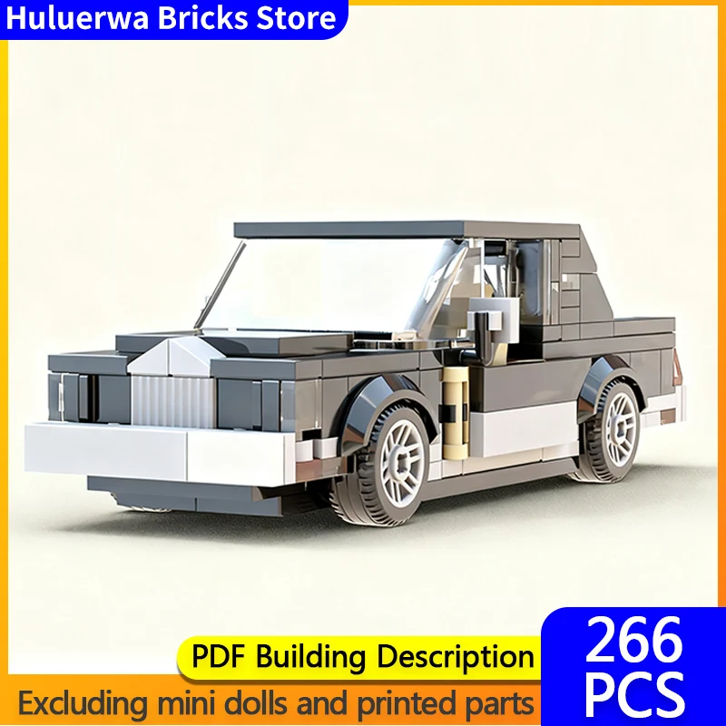 

Speed Racing Car Model MOC Building Bricks Continental Mark VI Limousine Modular Technology Children Holiday Gifts Assemble Toys