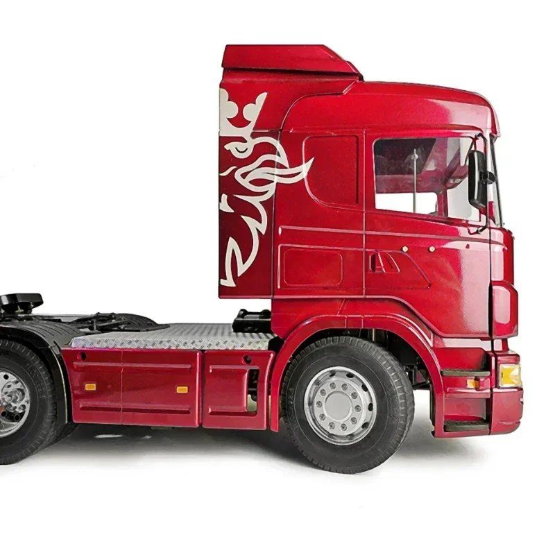 Mozzo ruota anteriore in lega di alluminio 2 pezzi per 1/14 Tamiya RC trattore rimorchio carico camion ruote auto cerchi parti di aggiornamento